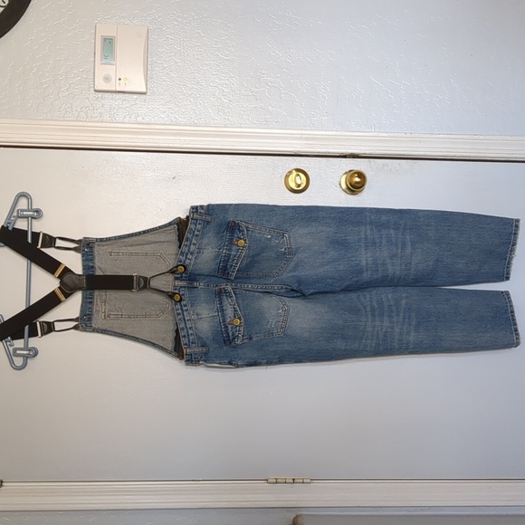 Denim Overalls Size 28/6 - Picture 2 of 8